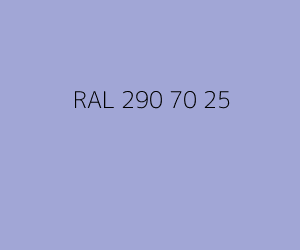 Kleur RAL 290 70 25 