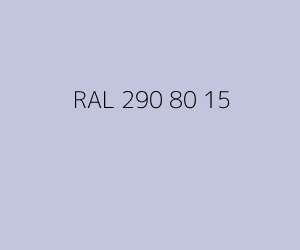 Kleur RAL 290 80 15 