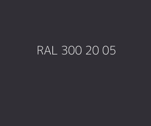 Kleur RAL 300 20 05 