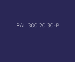 Kleur RAL 300 20 30-P 