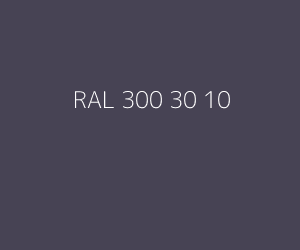 Kleur RAL 300 30 10 