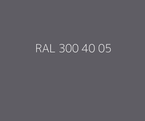 Kleur RAL 300 40 05 