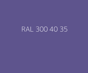 Kleur RAL 300 40 35 