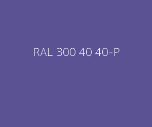 Kleur RAL 300 40 40-P 