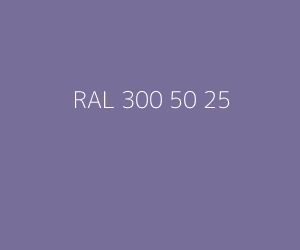 Kleur RAL 300 50 25 