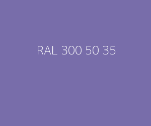 Kleur RAL 300 50 35 