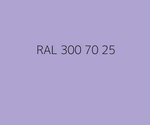Kleur RAL 300 70 25 
