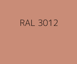 Kleur RAL 3012 BEIGEROOD