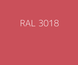 Kleur RAL 3018 AARDBEIROOD