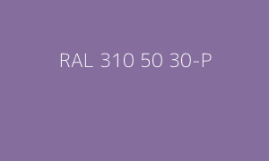 Kleur RAL 310 50 30-P