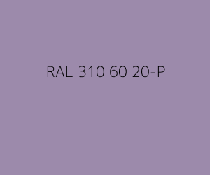 Kleur RAL 310 60 20-P 