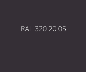 Kleur RAL 320 20 05 