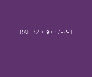 Kleur RAL 320 30 37-P-T 