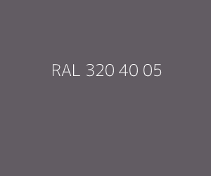 Kleur RAL 320 40 05 