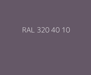 Kleur RAL 320 40 10 