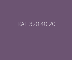 Kleur RAL 320 40 20 