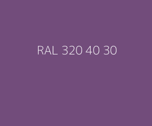 Kleur RAL 320 40 30 