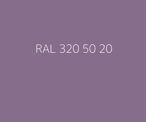 Kleur RAL 320 50 20 