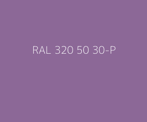 Kleur RAL 320 50 30-P 