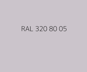 Kleur RAL 320 80 05 