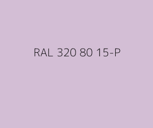 Kleur RAL 320 80 15-P 