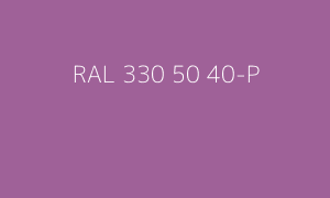 Kleur RAL 330 50 40-P