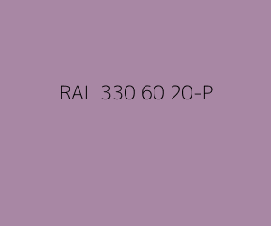 Kleur RAL 330 60 20-P 