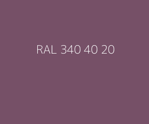 Kleur RAL 340 40 20 