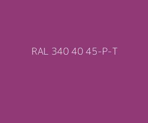 Kleur RAL 340 40 45-P-T 