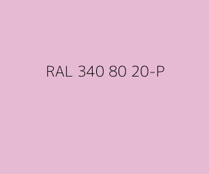 Kleur RAL 340 80 20-P 