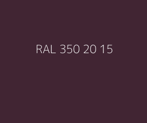 Kleur RAL 350 20 15 