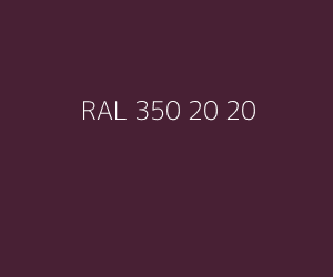 Kleur RAL 350 20 20 