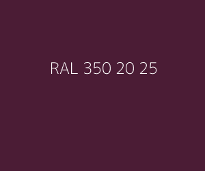 Kleur RAL 350 20 25 