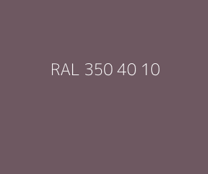 Kleur RAL 350 40 10 