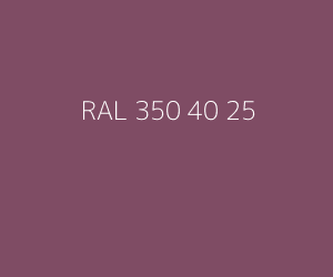 Kleur RAL 350 40 25 
