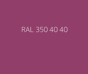 Kleur RAL 350 40 40 
