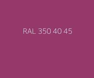 Kleur RAL 350 40 45 
