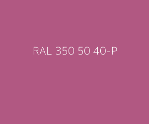 Kleur RAL 350 50 40-P 