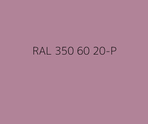 Kleur RAL 350 60 20-P 