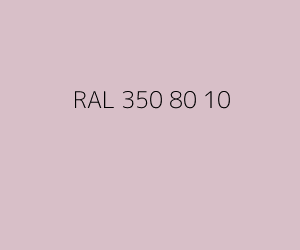 Kleur RAL 350 80 10 