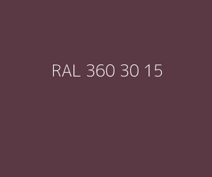Kleur RAL 360 30 15 