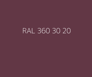 Kleur RAL 360 30 20 