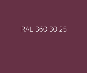 Kleur RAL 360 30 25 