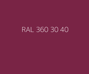 Kleur RAL 360 30 40 