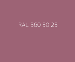 Kleur RAL 360 50 25 