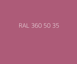 Kleur RAL 360 50 35 