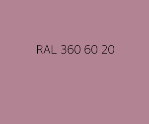 Kleur RAL 360 60 20 