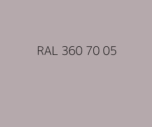 Kleur RAL 360 70 05 
