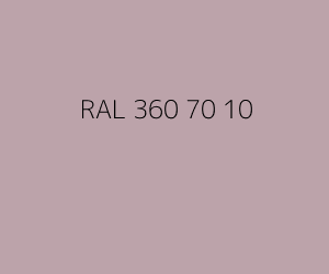 Kleur RAL 360 70 10 