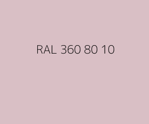 Kleur RAL 360 80 10 